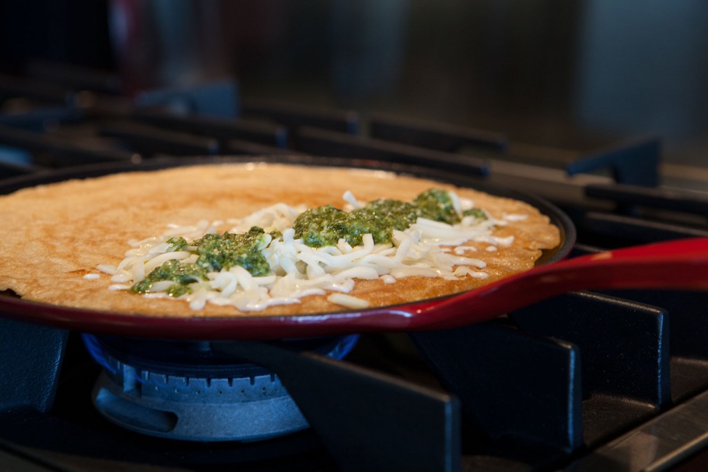 Chicken Pesto Crepes. A recipe your family will love!