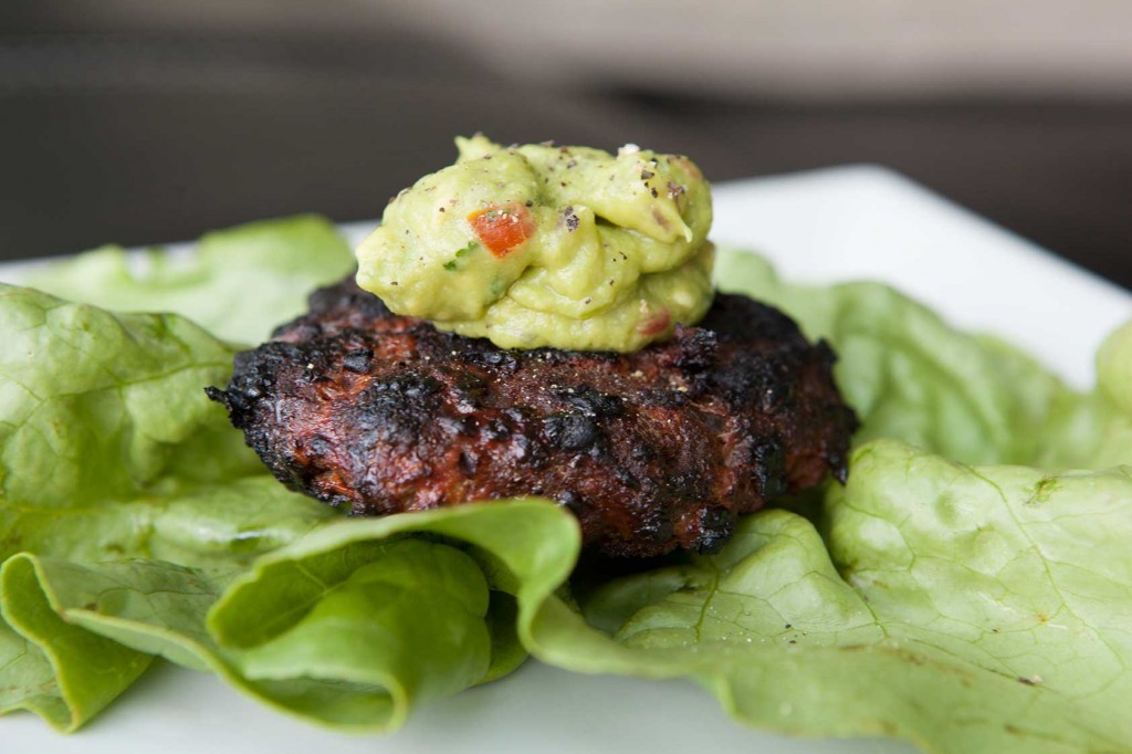 Bison Burgers with Guacamole recipe!