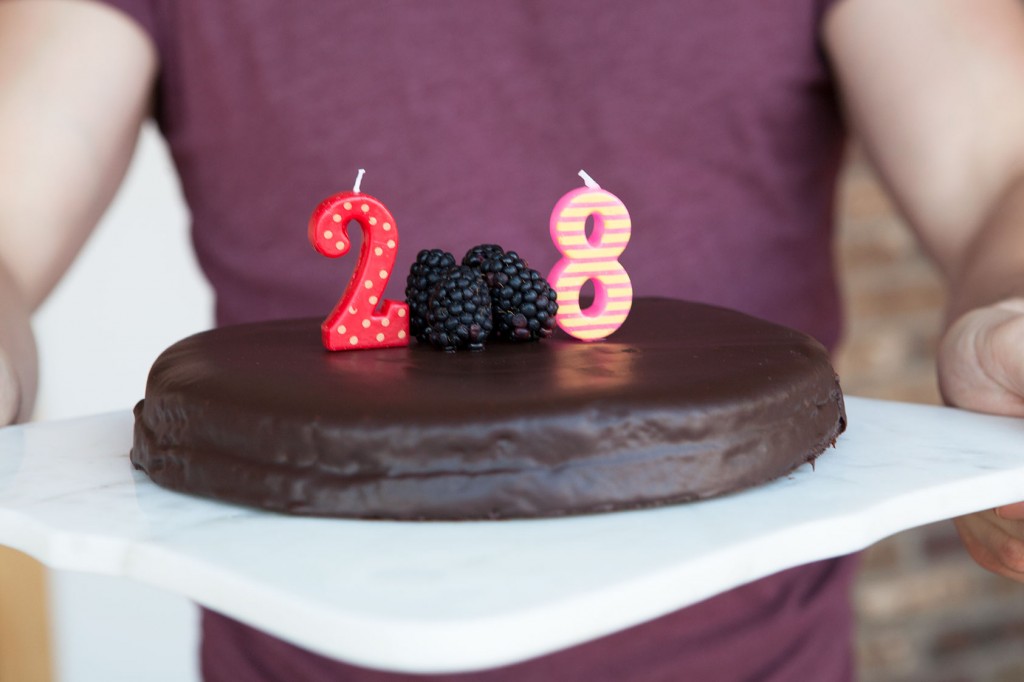 Nut-Free Chocolate Birthday Cake